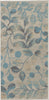 Tranquil TRA03 Ivory/Turquoise Area Rug by Nourison Main Image