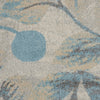 Tranquil TRA03 Ivory/Turquoise Area Rug by Nourison Swatch Image