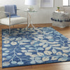 Tranquil TRA03 Navy Area Rug by Nourison Room Image Feature