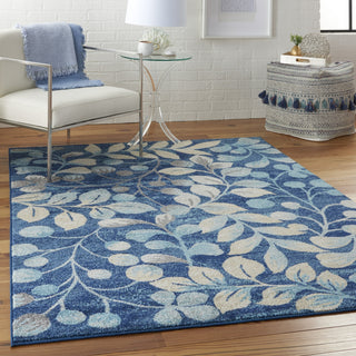 Tranquil TRA03 Navy Area Rug by Nourison Room Image Feature