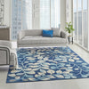 Tranquil TRA03 Navy Area Rug by Nourison Room Image Feature
