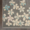 Tranquil TRA04 Grey/Beige Area Rug by Nourison Detail Image