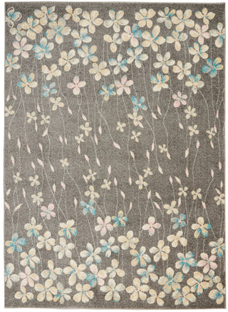 Tranquil TRA04 Grey/Beige Area Rug by Nourison main image