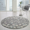 Tranquil TRA04 Grey/Beige Area Rug by Nourison Corner Image