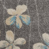 Tranquil TRA04 Grey/Beige Area Rug by Nourison Swatch Image