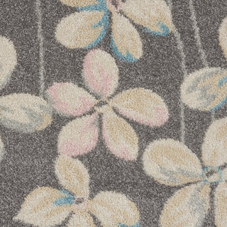 Tranquil TRA04 Grey/Beige Area Rug by Nourison Swatch Image