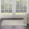 Tranquil TRA04 Ivory Area Rug by Nourison Corner Image