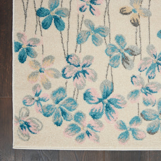 Tranquil TRA04 Ivory Area Rug by Nourison Detail Image