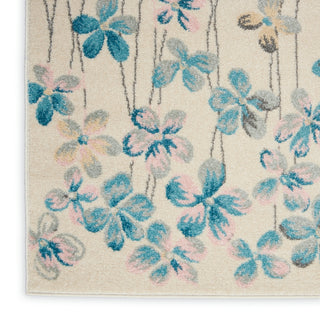 Tranquil TRA04 Ivory Area Rug by Nourison Texture Image