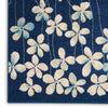 Tranquil TRA04 Navy Area Rug by Nourison Texture Image