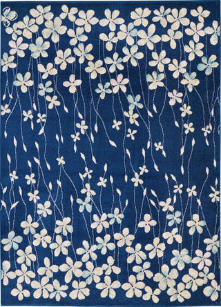 Tranquil TRA04 Navy Area Rug by Nourison Main Image
