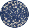 Tranquil TRA04 Navy Area Rug by Nourison Main Image
