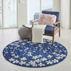Tranquil TRA04 Navy Area Rug by Nourison Room Image Feature