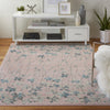 Tranquil TRA04 Pink Area Rug by Nourison Corner Image