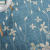 Tranquil TRA04 Turquoise Area Rug by Nourison Room Image Feature