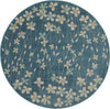Tranquil TRA04 Turquoise Area Rug by Nourison Main Image