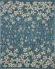 Tranquil TRA04 Turquoise Area Rug by Nourison Main Image