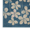 Tranquil TRA04 Turquoise Area Rug by Nourison Texture Image