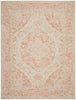Nourison Tranquil TRA05 Ivory/Pink Area Rug main image
