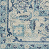 Tranquil TRA06 Ivory/Navy Area Rug by Nourison Swatch Image