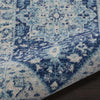 Tranquil TRA06 Ivory/Navy Area Rug by Nourison Corner Image