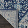 Tranquil TRA06 Ivory/Navy Area Rug by Nourison Corner Image