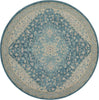 Tranquil TRA07 Ivory/Turquoise Area Rug by Nourison main image