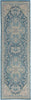Tranquil TRA07 Ivory/Turquoise Area Rug by Nourison Main Image