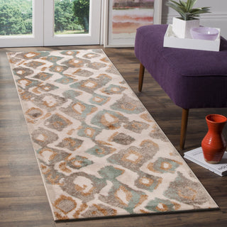 LR Home Tranquility 81363 Fungi/Dark Beige Area Rug 2' 0'' X 7' 0'' Main Image
