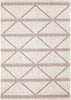 Trans Ocean Avena 7458/12 Diamond Stripe Ivory Area Rug main image