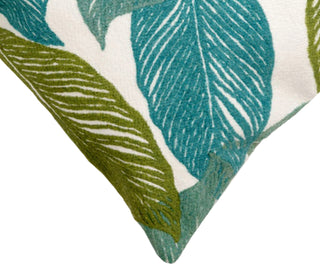 Trans Ocean Visions I Mystic Leaf Blue by Liora Manne 