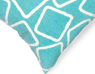 Trans Ocean Visions I Squares Blue by Liora Manne 