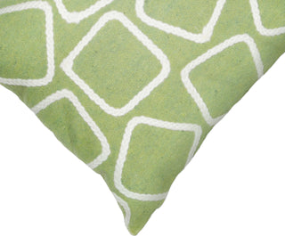 Trans Ocean Visions I Squares Green by Liora Manne 