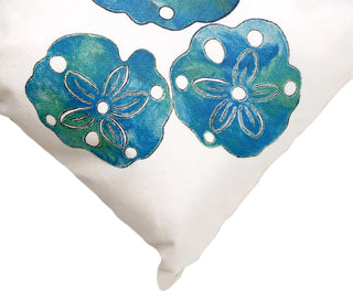 Trans Ocean Visions I Sand Dollar Blue by Liora Manne 