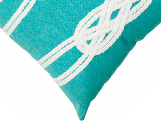 Trans Ocean Visions II Double Knot Blue by Liora Manne 