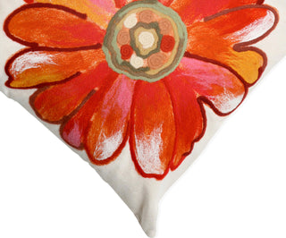 Trans Ocean Visions III Daisy Orange by Liora Manne 