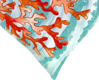 Trans Ocean Visions III Coral Wave Blue by Liora Manne 