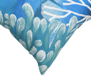 Trans Ocean Visions III Reef Blue by Liora Manne 