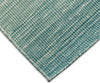 Trans Ocean Aruba 7535/04 Ombre Aqua Area Rug Corner Image