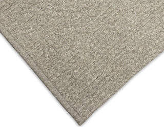 Trans Ocean Calais 6781/47 Solid Grey Area Rug Corner Image