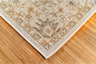 Trans Ocean Carmel 8418/12 Vintage Floral Natural Area Rug by Liora Manne 