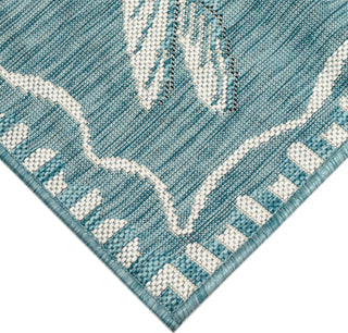 Trans Ocean Carmel 8440/04 Dragonfly Blue Area Rug by Liora Manne 