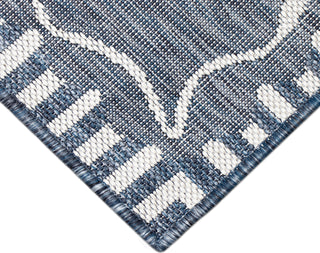 Trans Ocean Carmel 8440/33 Dragonfly Navy Area Rug by Liora Manne 