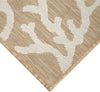 Trans Ocean Carmel 8448/12 Coral Border Beige Area Rug by Liora Manne 