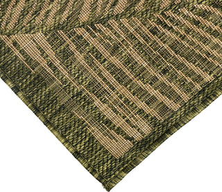 Trans Ocean Carmel 8474/06 Fronds Green Area Rug by Liora Manne 