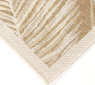 Trans Ocean Carmel 8474/12 Fronds Beige Area Rug by Liora Manne 