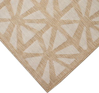 Trans Ocean Carmel 8489/12 Tonga Tile Sand Area Rug Corner Image