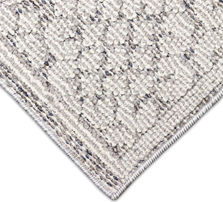 Trans Ocean Dunes 6685/38 Border Silver Area Rug Corner Image