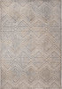 Trans Ocean Cove 6731/47 Diamonds Grey Area Rug main image