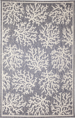 Trans Ocean Cove 6736/03 Coral Blue Area Rug main image